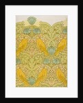Yellow Birds textile design by Charles Francis Annesley Voysey