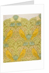 Yellow Birds textile design by Charles Francis Annesley Voysey