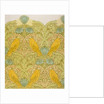 Yellow Birds textile design by Charles Francis Annesley Voysey