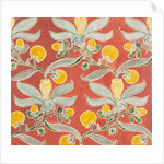 Passion Flower textile design by Charles Francis Annesley Voysey