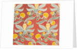 Passion Flower textile design by Charles Francis Annesley Voysey