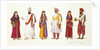 Three Indian couples by Unknown