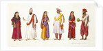 Three Indian couples by Unknown