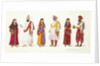 Three Indian couples by Unknown