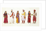 Three Indian couples by Unknown