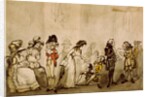 Preparation for a New Comedy or A Green-room in Town by George Moutard Woodward