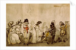 Preparation for a New Comedy or A Green-room in Town by George Moutard Woodward
