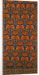 Bed cover with tulip design by Charles Francis Annesley Voysey