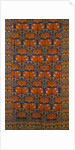 Bed cover with tulip design by Charles Francis Annesley Voysey