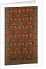 Bed cover with tulip design by Charles Francis Annesley Voysey