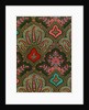 Design for printed shawl fabric by George Charles Haité