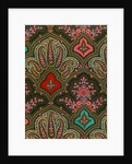 Design for printed shawl fabric by George Charles Haité