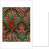 Design for printed shawl fabric by George Charles Haité