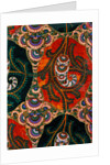 Design for printed shawl fabric by George Charles Haité