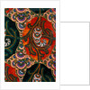 Design for printed shawl fabric by George Charles Haité
