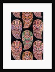 Design for a printed shawl fabric by George Charles Haite