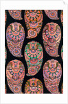 Design for a printed shawl fabric by George Charles Haite