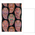 Design for a printed shawl fabric by George Charles Haite