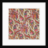 Design for printed shawl fabric by George Charles Haité