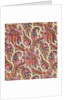 Design for printed shawl fabric by George Charles Haité