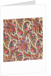 Design for printed shawl fabric by George Charles Haité