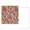 Design for printed shawl fabric by George Charles Haité