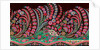 Design for printed shawl fabric by George Charles Haité