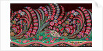 Design for printed shawl fabric by George Charles Haité