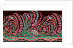 Design for printed shawl fabric by George Charles Haité