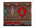 Design for printed shawl fabric by George Charles Haité