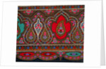 Design for printed shawl fabric by George Charles Haité