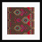 Design for printed shawl fabric by George Charles Haité