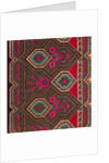 Design for printed shawl fabric by George Charles Haité