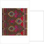 Design for printed shawl fabric by George Charles Haité
