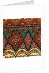 Design for printed shawl fabric by George Charles Haité
