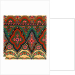Design for printed shawl fabric by George Charles Haité