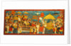 Processional scene with Amar Singh. Thanjavur, India, late 18th century by Unknown