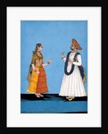 Warner and his wife. Tanjore, India, late 18th century by Unknown
