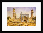 The Mosque of Wazir Ali Khan at Lahore by William Carpenter
