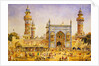 The Mosque of Wazir Ali Khan at Lahore by William Carpenter