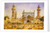 The Mosque of Wazir Ali Khan at Lahore by William Carpenter