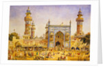 The Mosque of Wazir Ali Khan at Lahore by William Carpenter