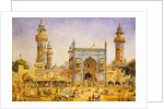 The Mosque of Wazir Ali Khan at Lahore by William Carpenter