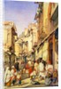 A Street in Lahore by William Carpenter