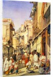 A Street in Lahore by William Carpenter