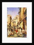 A Street in Lahore by William Carpenter