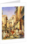 A Street in Lahore by William Carpenter
