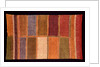 Cloth with design of multi-colour rectangles by Unknown