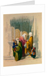 Women at a street fountain, in Turkey by Aloysius Rosarius Amadeus Raymondus Andreas Brueghel