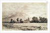 Cottage and Road by John Constable